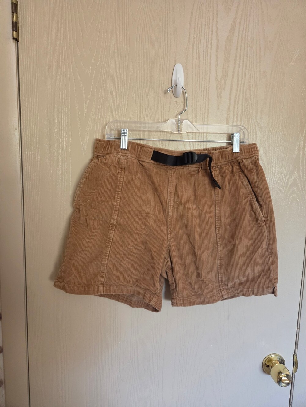 Saturdays New York City Curduroy Shorts With Built In Belt Mens Size Large
